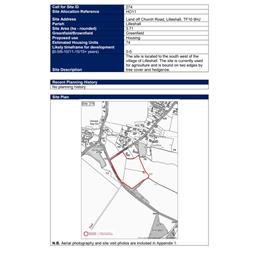 T&W Local Plan Housing Allocation Sites