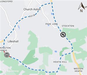 Temporary Road Closure - Lilyhust Road, Lilleshall